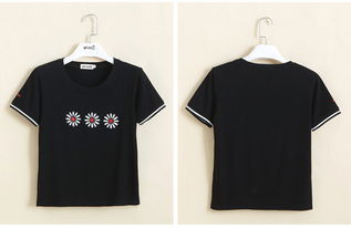 刺繡花開，自在隨行 今夏短袖T恤新風尚